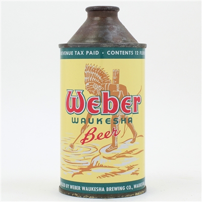 Weber Beer Cone Top 188-28 SCARCE IRTP