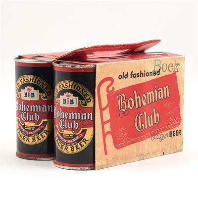 Bohemian Club Bock Full 6-Pack Carrier JOLIET 40-23