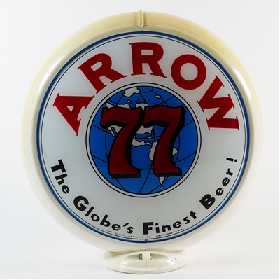 Arrow 77 Globes Finest Beer Gillco Globe Sign MINTY SCARCE