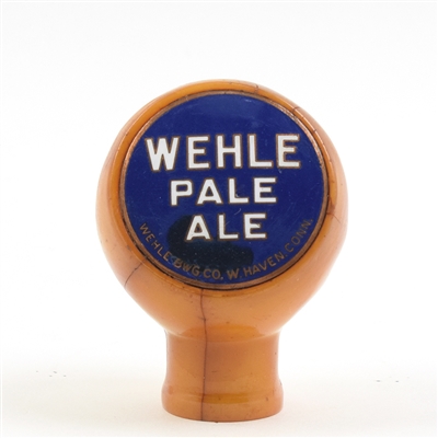 Wehle Pale Ale 1930s Ball Tap Knob