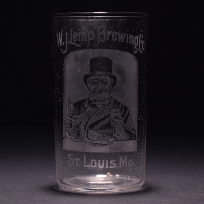 Lermp Brewing Pre-Prohibition Etched Glass