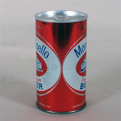 Monticello Beer BO Zip Top 95-06