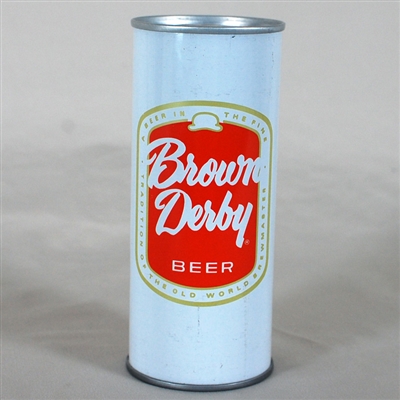 Brown Derby Unfinished or Test Can