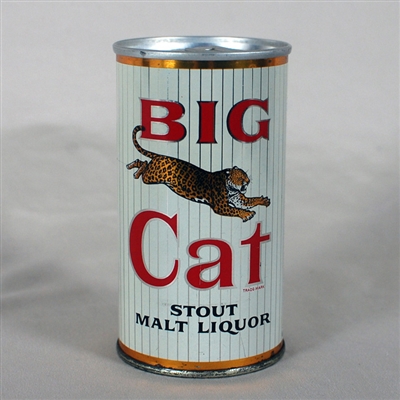 Big Cat Stout Malt Liquor Zip BO 39-28