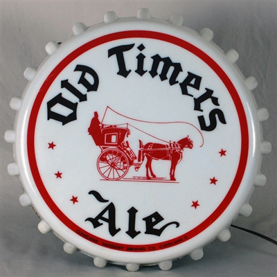 Old Timers Ale Crown Lighted Sign