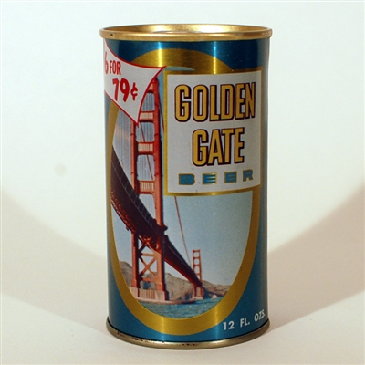 Golden Gate Beer Tab Top Can