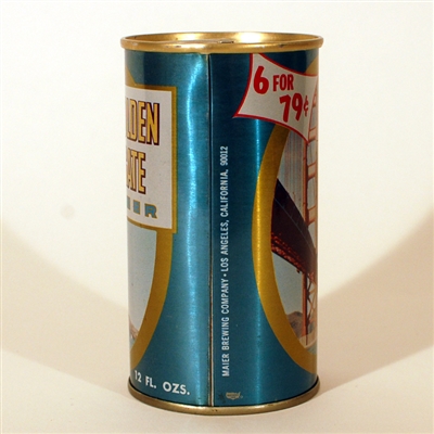 Golden Gate Beer Tab Top Can