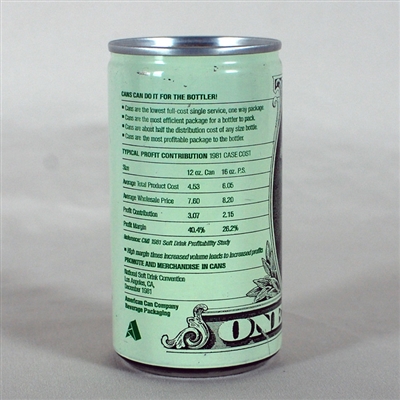 American Promotional Can Dollar Bill