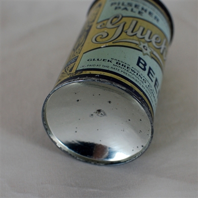 Gluek's Pilsener Pale Cone Top 165-6