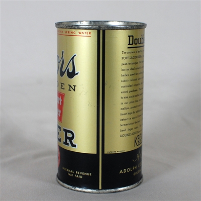 Coors Golden Export Lager Flat Top 51-16