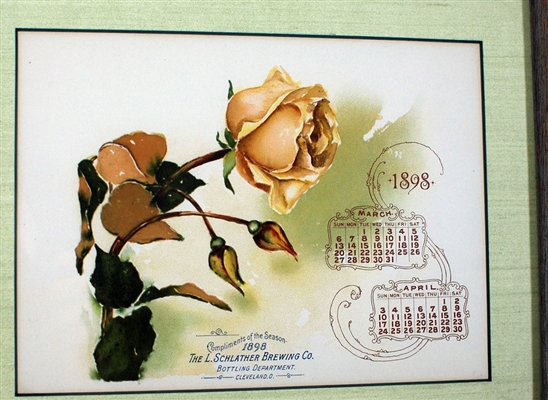 Schlather Roses 1898 Calendar