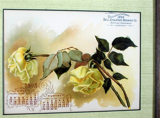 Schlather Roses 1898 Calendar