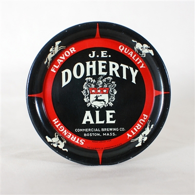 J.E. Doherty Ale Spinner Coaster Tip/Change Tray