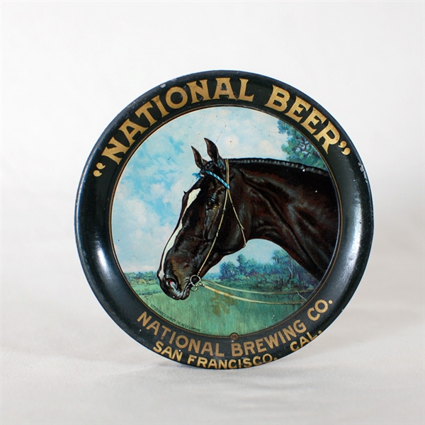 National Beer San Francisco Horse Tip Tray