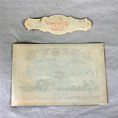 Pre-prohibition Leisy's Special Brew Body & Neck Label