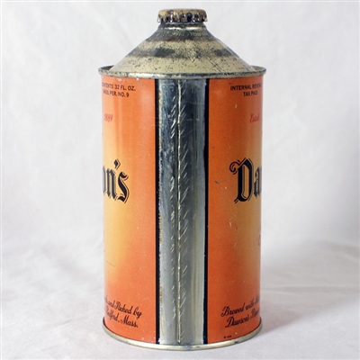 Dawson's Ale 206-13 Quart Cone Top Can