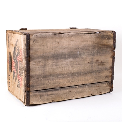 Budweiser Beer Wooden Bottle Crate