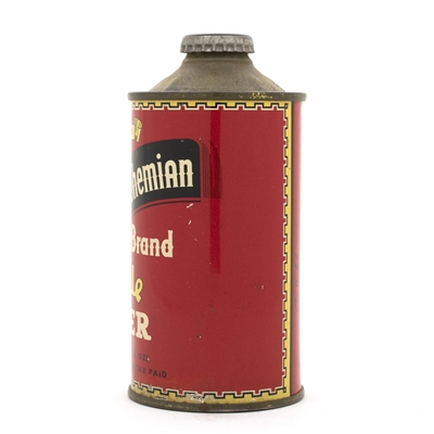 National Bohemian Brand Beer Low Profile Cone Top