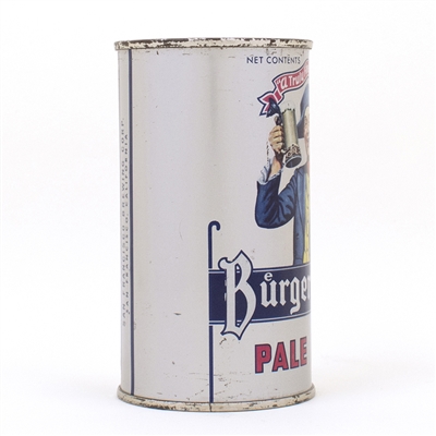 Burgermeister Pale Beer Flat Top Can