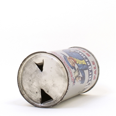 Burgermeister Pale Beer Flat Top Can