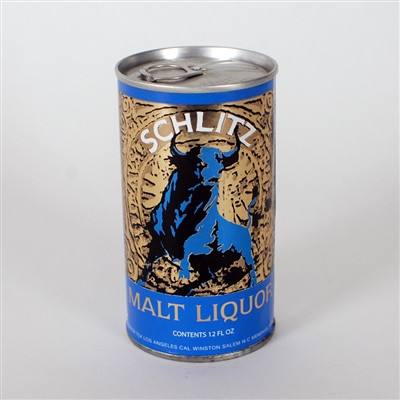 Schlitz Malt Liquor Test Can
