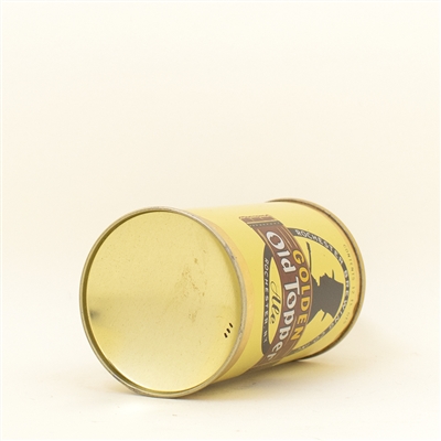 Golden old Topper Ale Cone Top Can LIKE NEW