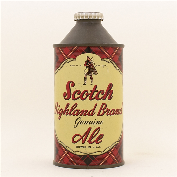 Scotch Highland Ale Cone Top Beer Can TOUGH