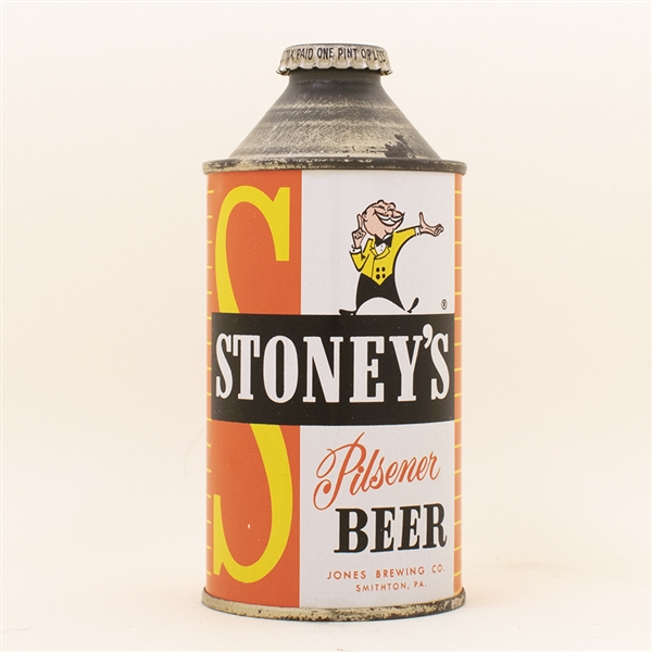 Stoneys Beer Cone top Can
