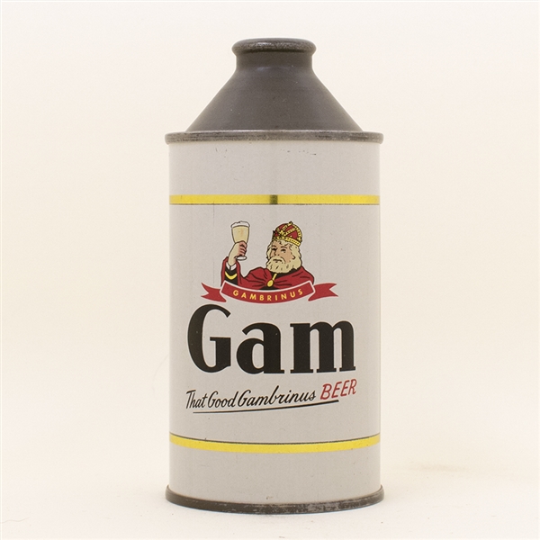 Gam Beer Cone Top Can
