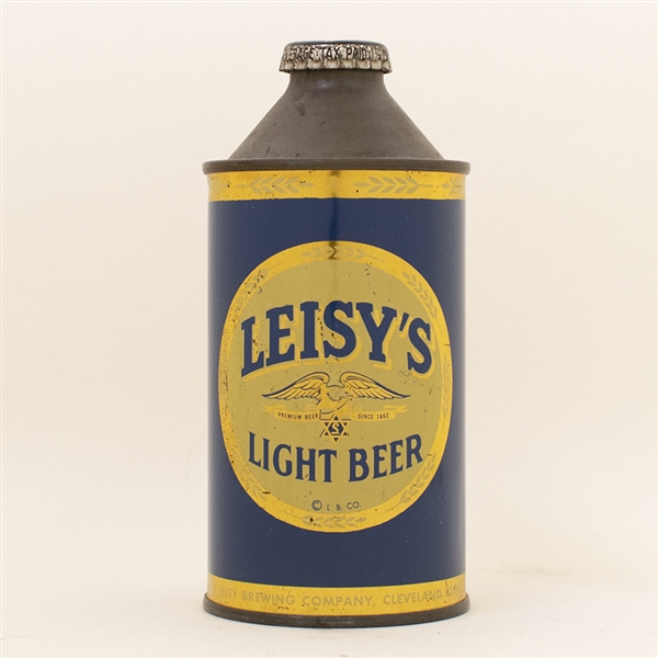 Leisys Light Beer Cone Top Can