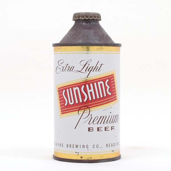 Sunshine Beer Cone Top 186-15