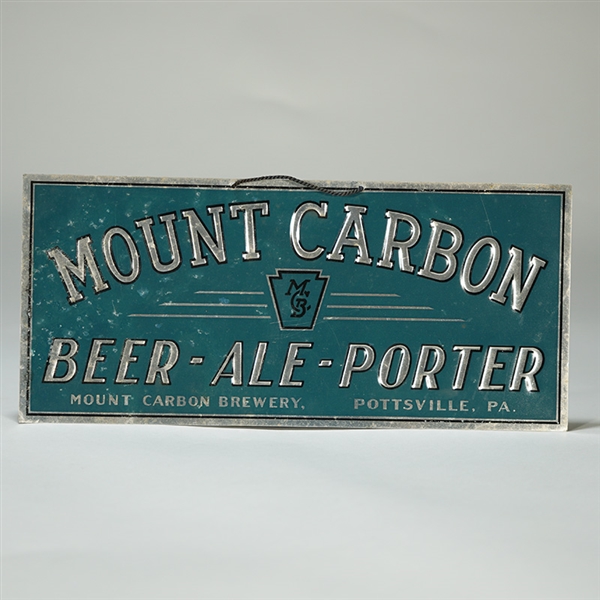 Mount Carbon Beer Ale Porter LEE-SEE Art Sign
