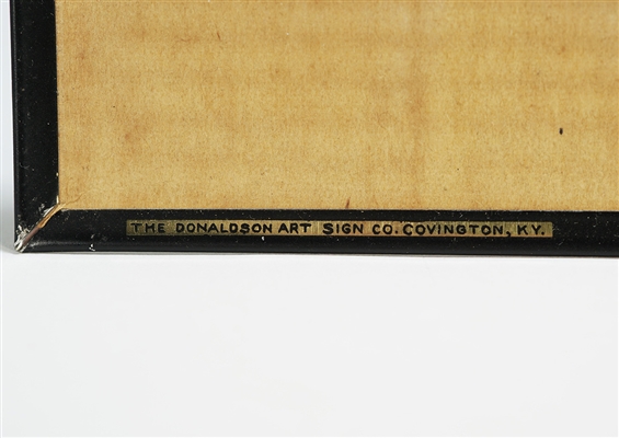 Hudepohl Beer Debossed TOC Sign