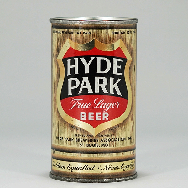 Hyde Park True Lager Beer Can 84-30