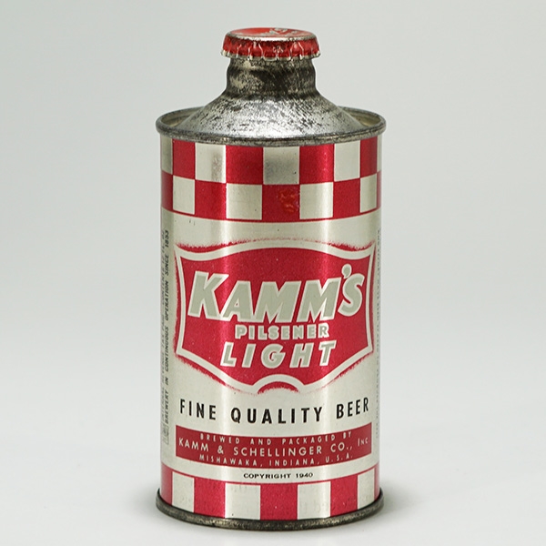Kamms Light Beer J-Spout Cone 170-21