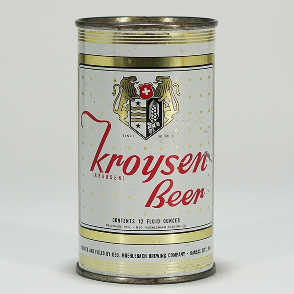Kroysen Flat Top Beer Can 89-20