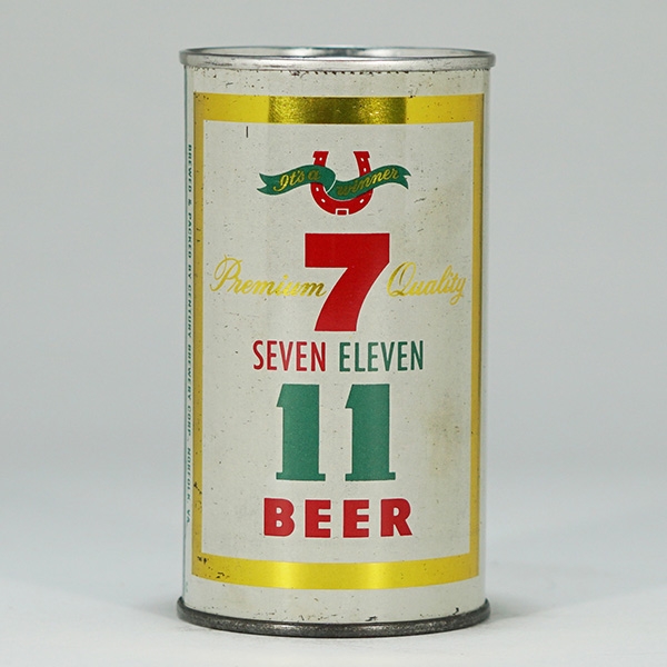 Seven Eleven Flat Top Beer Can 132-33