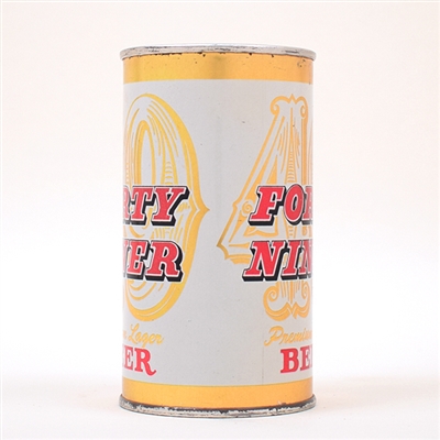 Forty Niner Lager Beer Flat Top 64-33