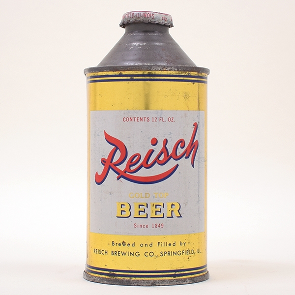Reisch Gold Top Beer Cone Top 181-18