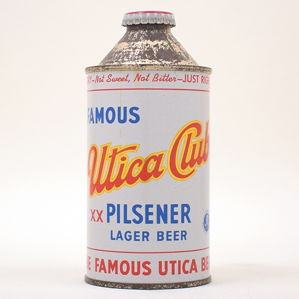 Utica Club Pilsener Lager Cone 188-7
