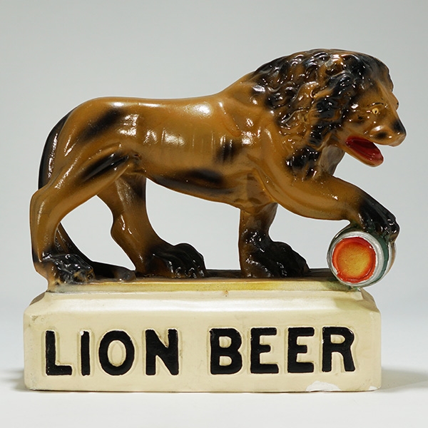 Lion Beer Back Bar Statue 