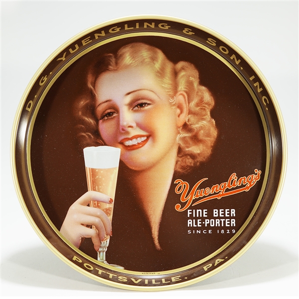 Yuenglings Fine Beer Ale Porter Tray 