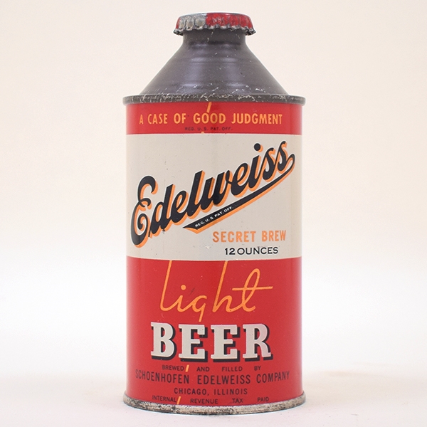 Edelweiss Light Beer Cone Top 160-28