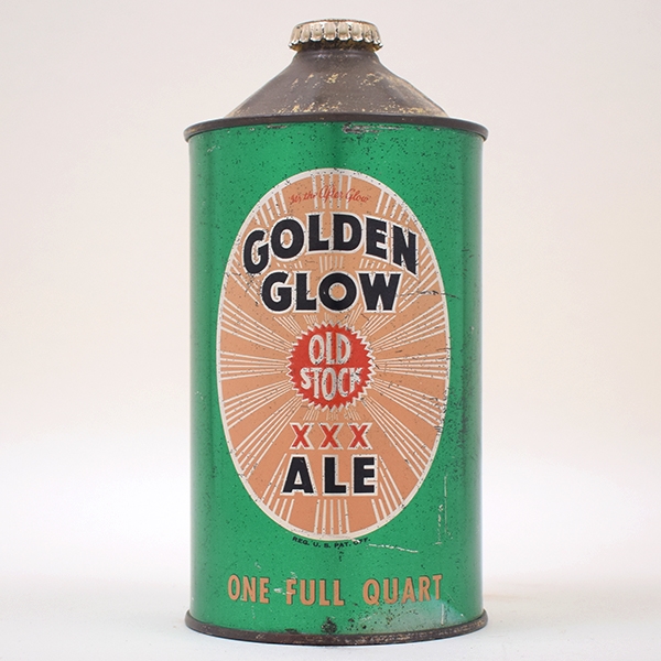 Golden Glow Ale Quart Cone NOT LISTED
