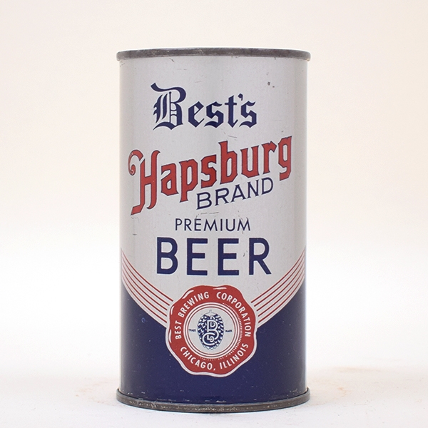 Hapsburg Brand Beer Flat Top Can 80-21