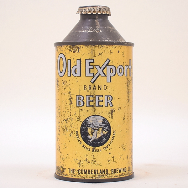 Old Export Beer Cone Top 176-11