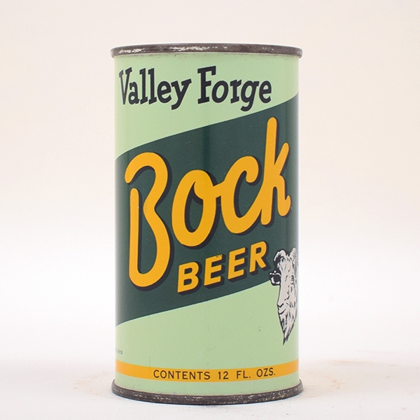 Valley Forge Bock Beer Flat Top BLACK OUTLINE 142-8