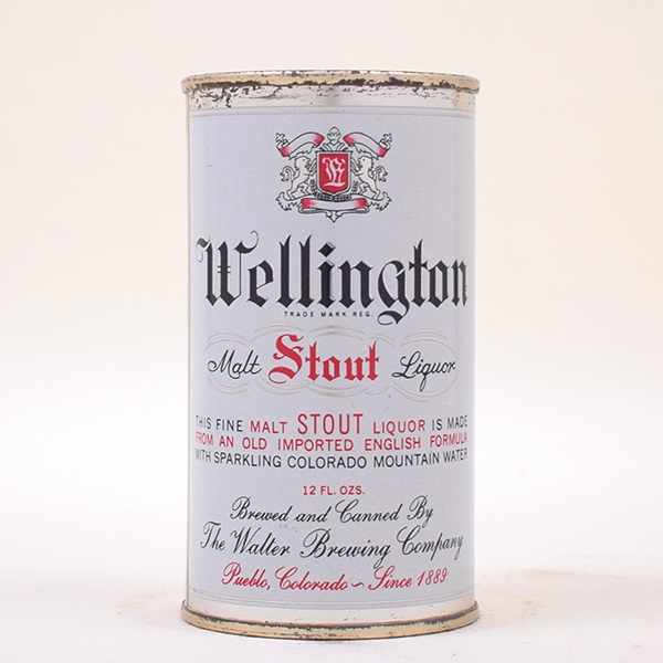 Wellington Stout Malt Liquor Flat Top 145-3