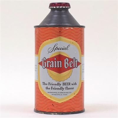 Grain Belt Special Cone Top 167-19