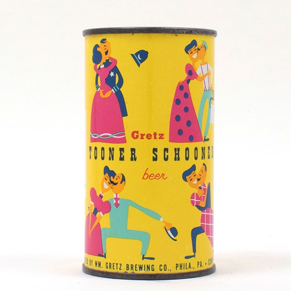 Gretz Tooner Schooner WHOS KISSING Flat 75-33